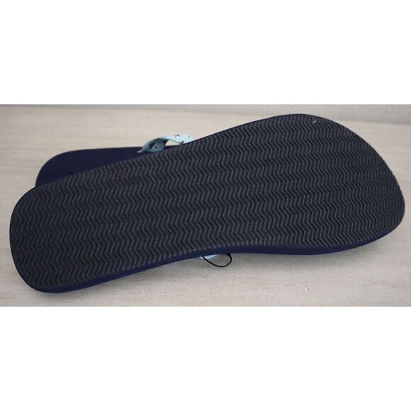 Vera Bradley 29359-15419L Sz L 9-10 Antilles Treasure Webbing Strap Flip Flops - Picture 5 of 8